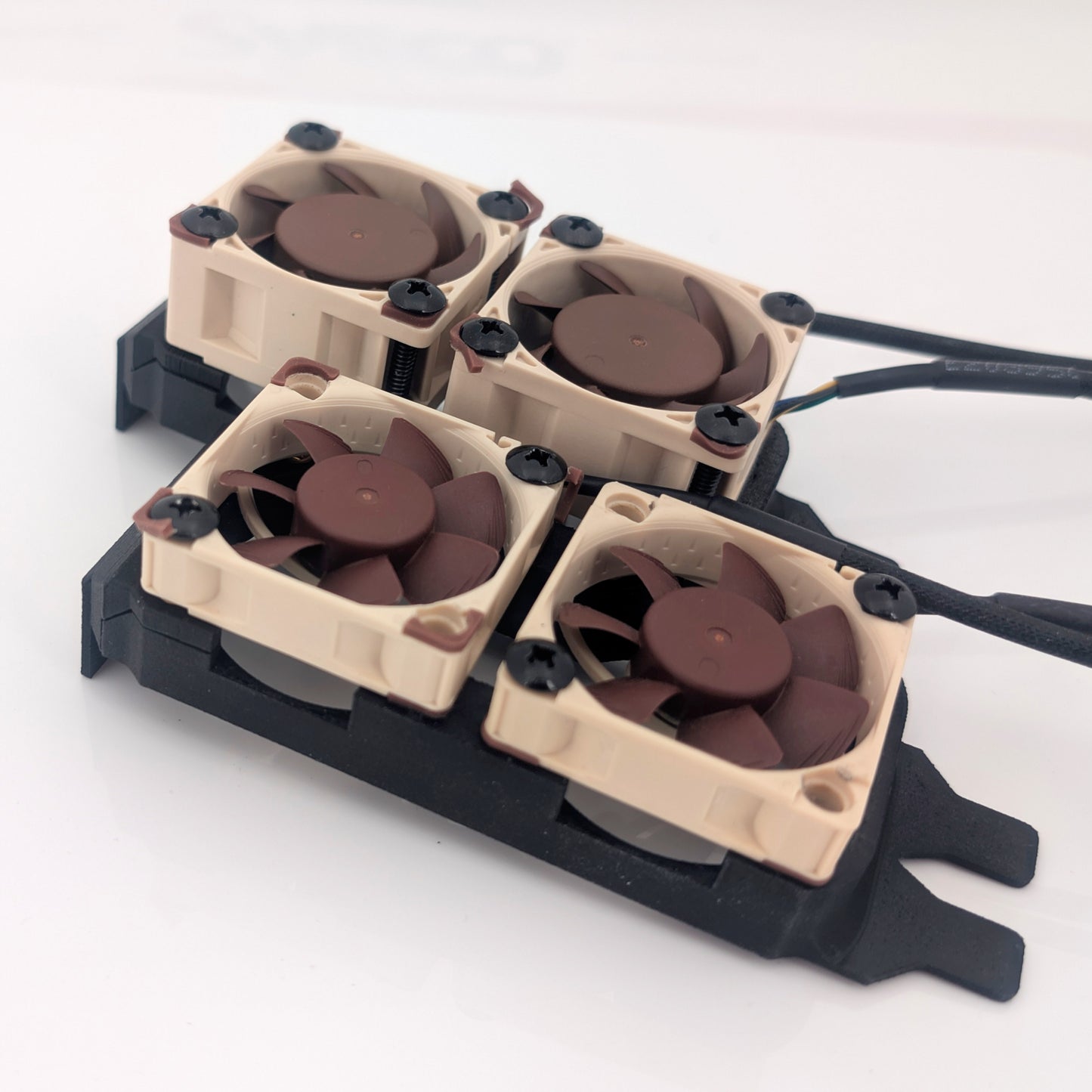 40mm x2 PC Fan Mount PCI PLA