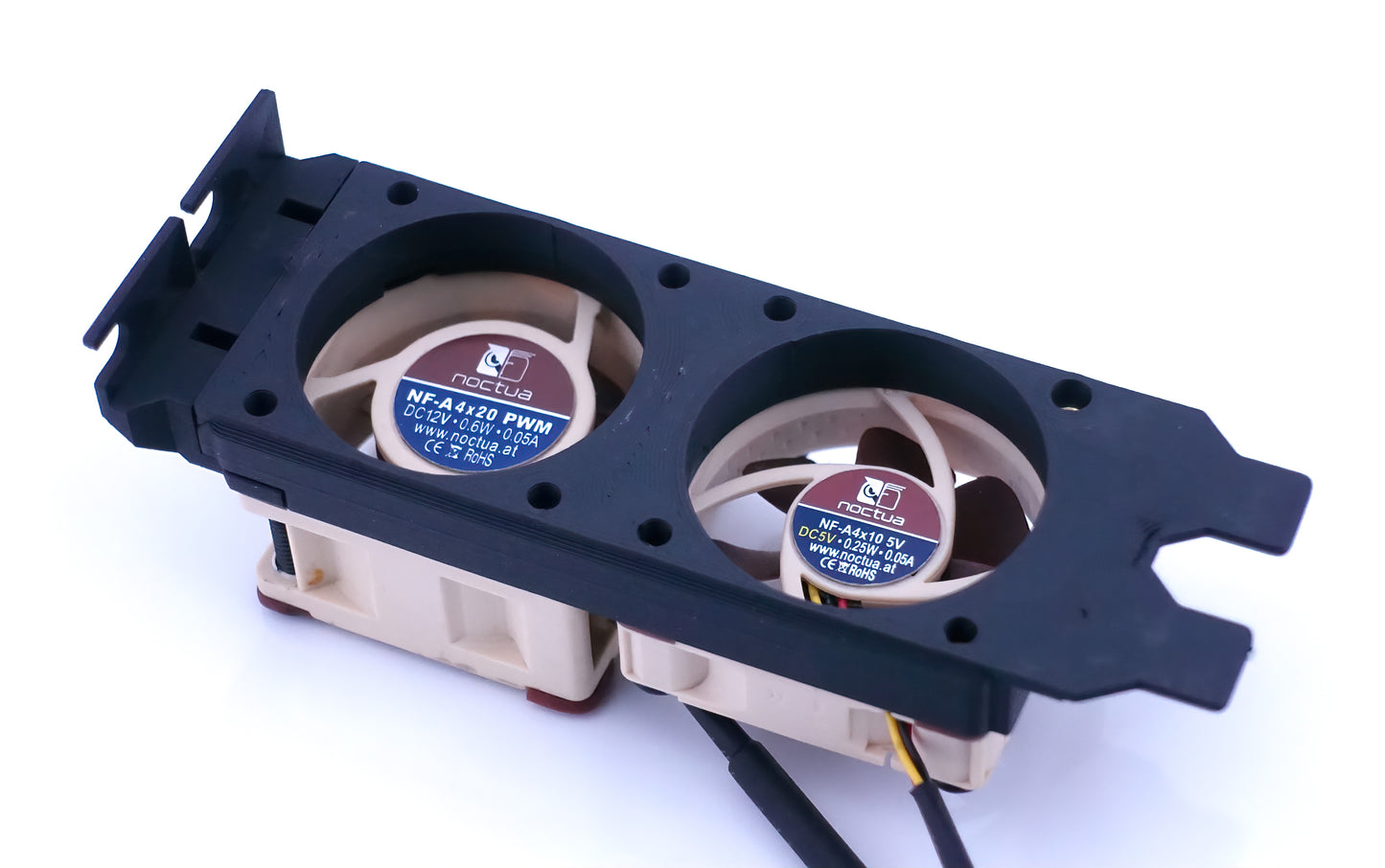 40mm x2 PCI PLA Fan Mount