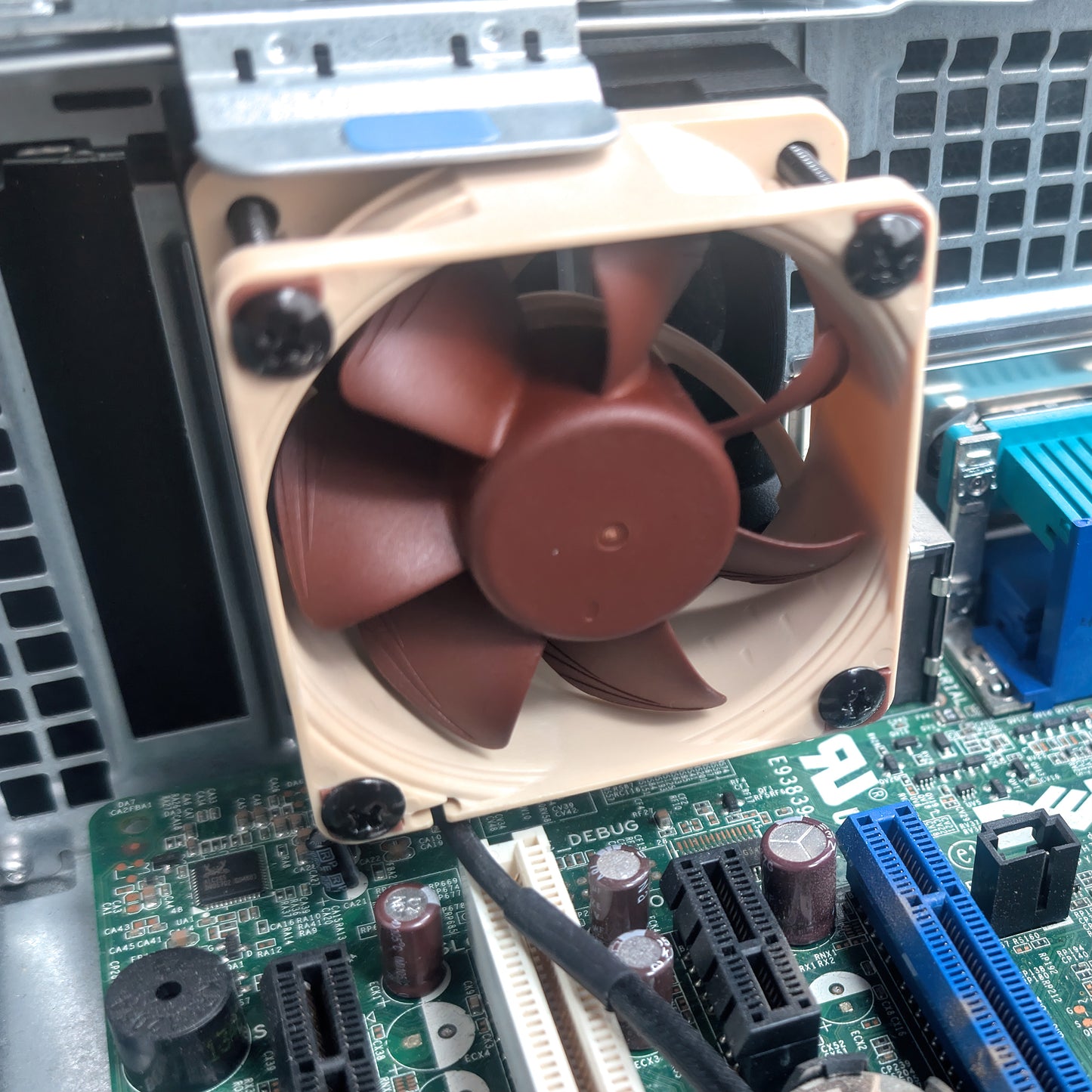 Low Profile 60mm PCI PLA PC Fan Mount